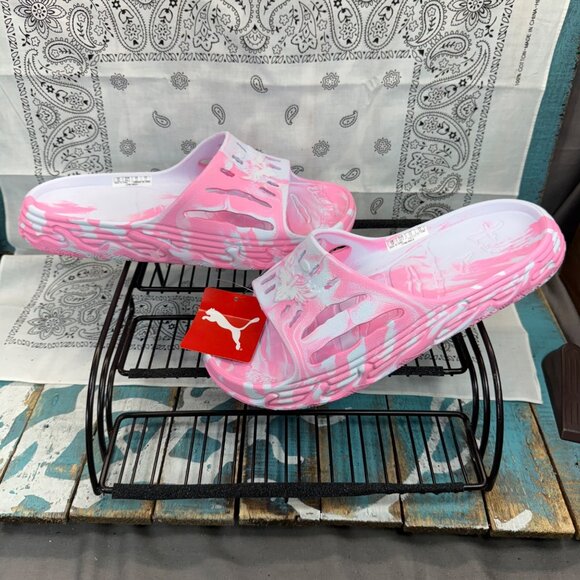 NEW Puma MB.03 Lamelo Ball Slide Pink Delight Dewdrop 394223-06 Men\'s Size 11 main image 9